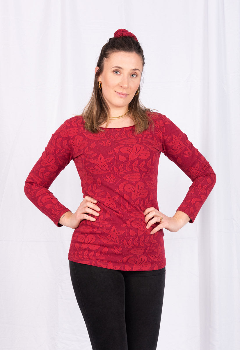 Enges Longsleeve Top - GOTS zertifiziert - GT05W23