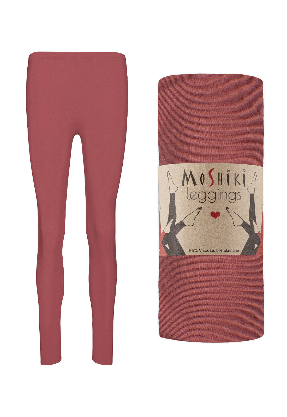 Bequeme Leggings - Hot Leg Long