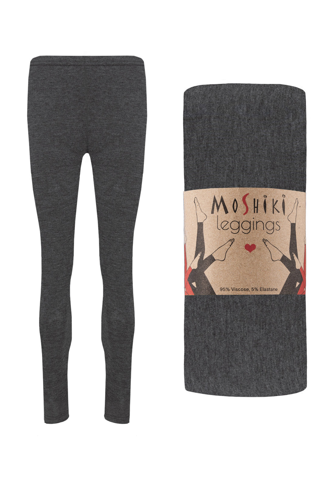 Bequeme Leggings - Hot Leg Long