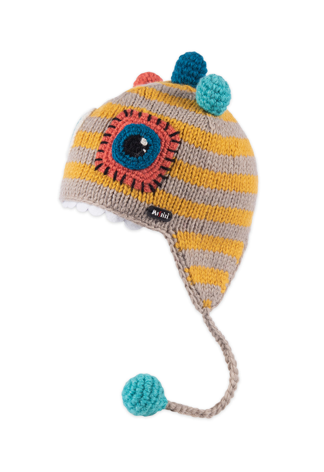 Guddu Kids Earflap-Strickmütze