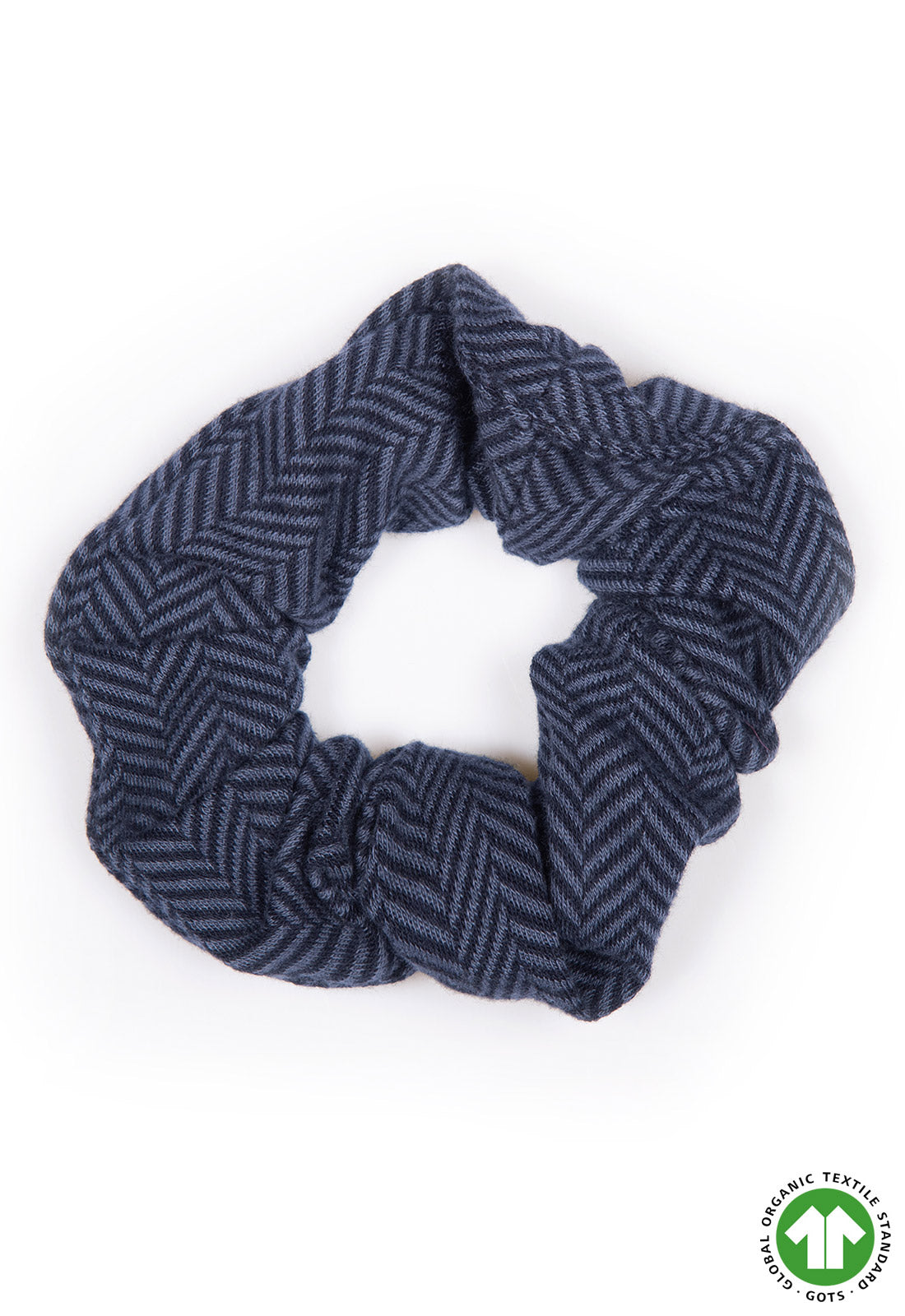 Haargummi Scrunchie Herringbone - GOTS zertifiziert - W24Scrunchie-G3