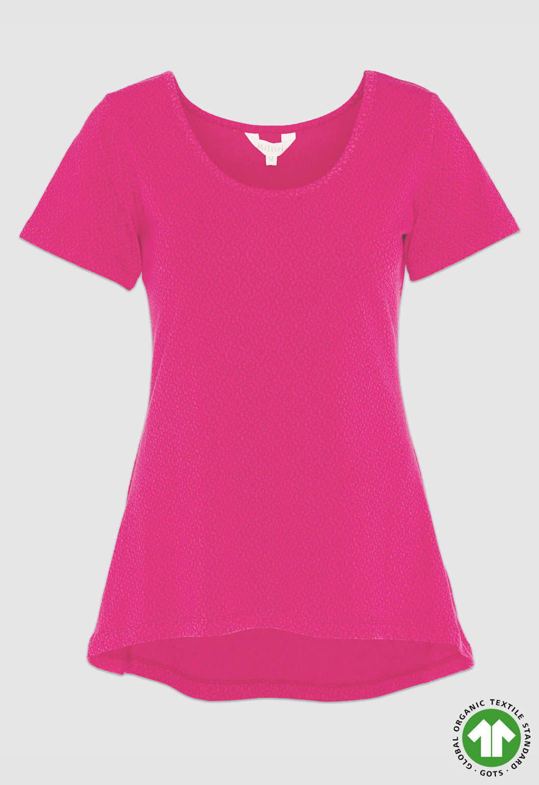 High-Low T-Shirt mit Rundhalsausschnitt - S24Top-G9