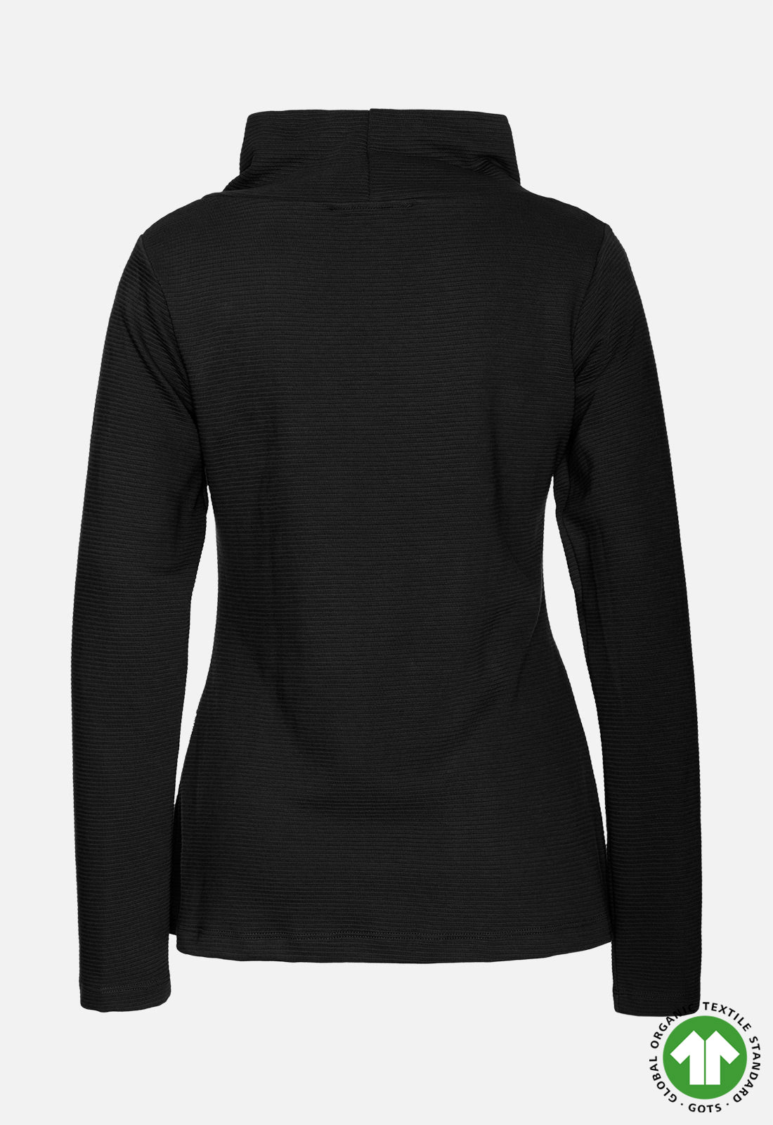 Figurnahes Longsleeve mit Kragen - GOTS zertifiziert - W24Top-G7