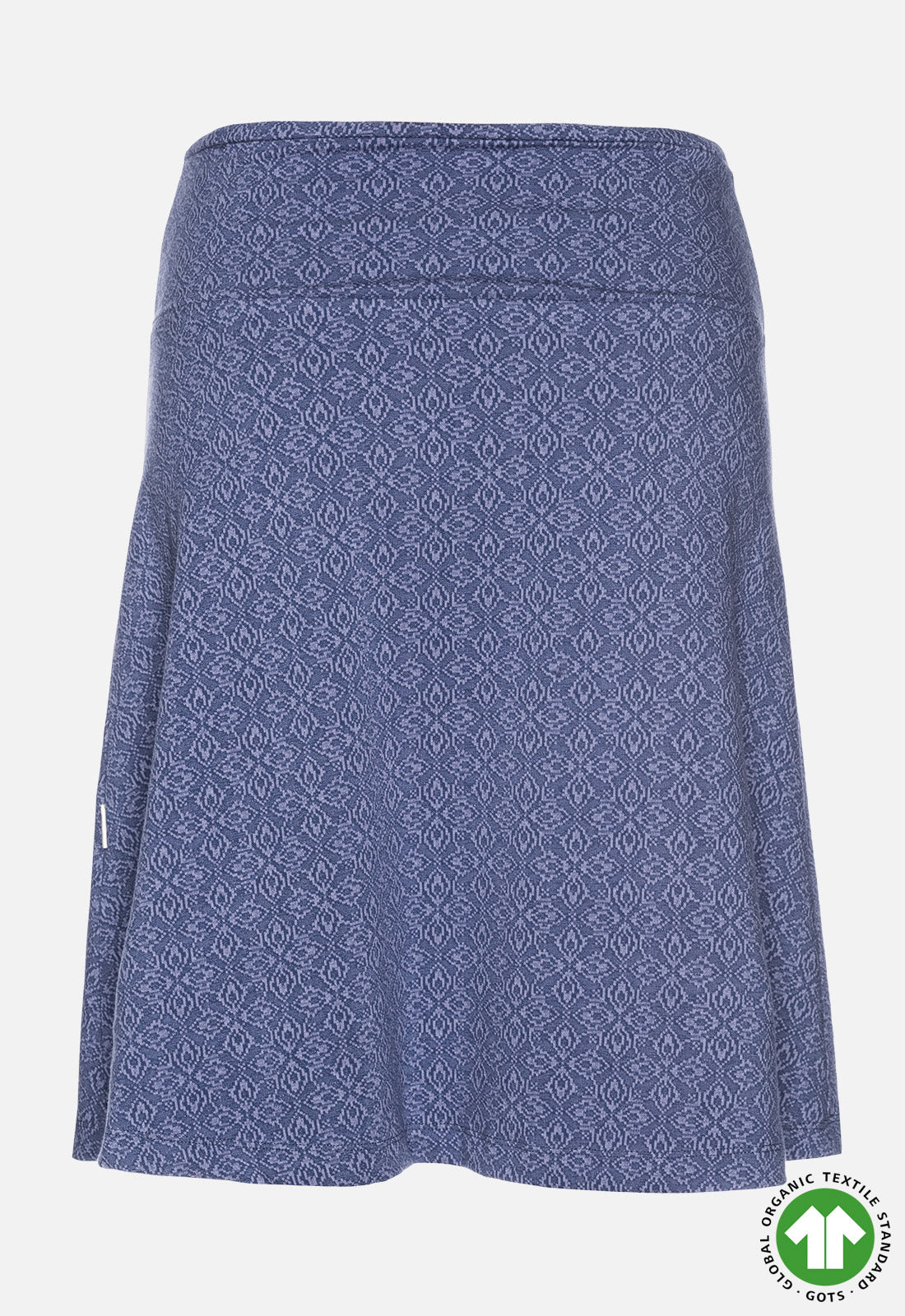 Mittellanger Rock mit Jacquardmuster - GOTS zertifiziert - W24Skirt-G1